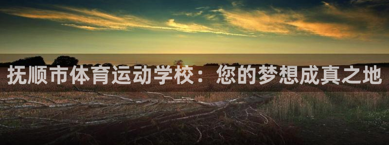 米兰体育官网下载平台APP:抚顺市体育运动学校:您的梦想成真